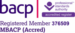 BACP Accredited Counsellor logo